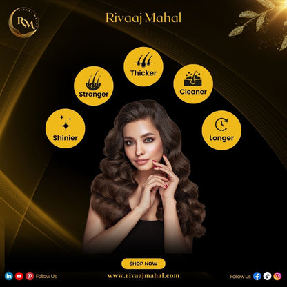 Rivaaj Mahal Hair Oil - 100% Natural & Organic