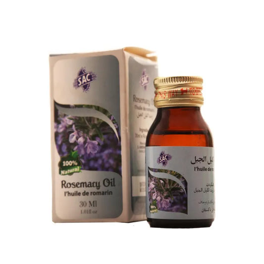 Rosemary Oil - 30ml - for skin and hair - Rose mery - SAC