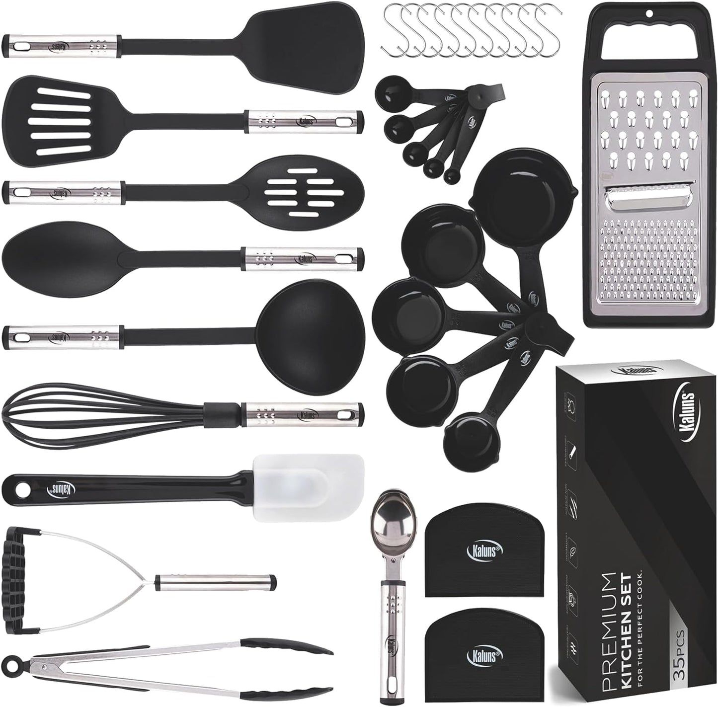 Kaluns 24-Piece Kitchen Utensil Set with Nylon